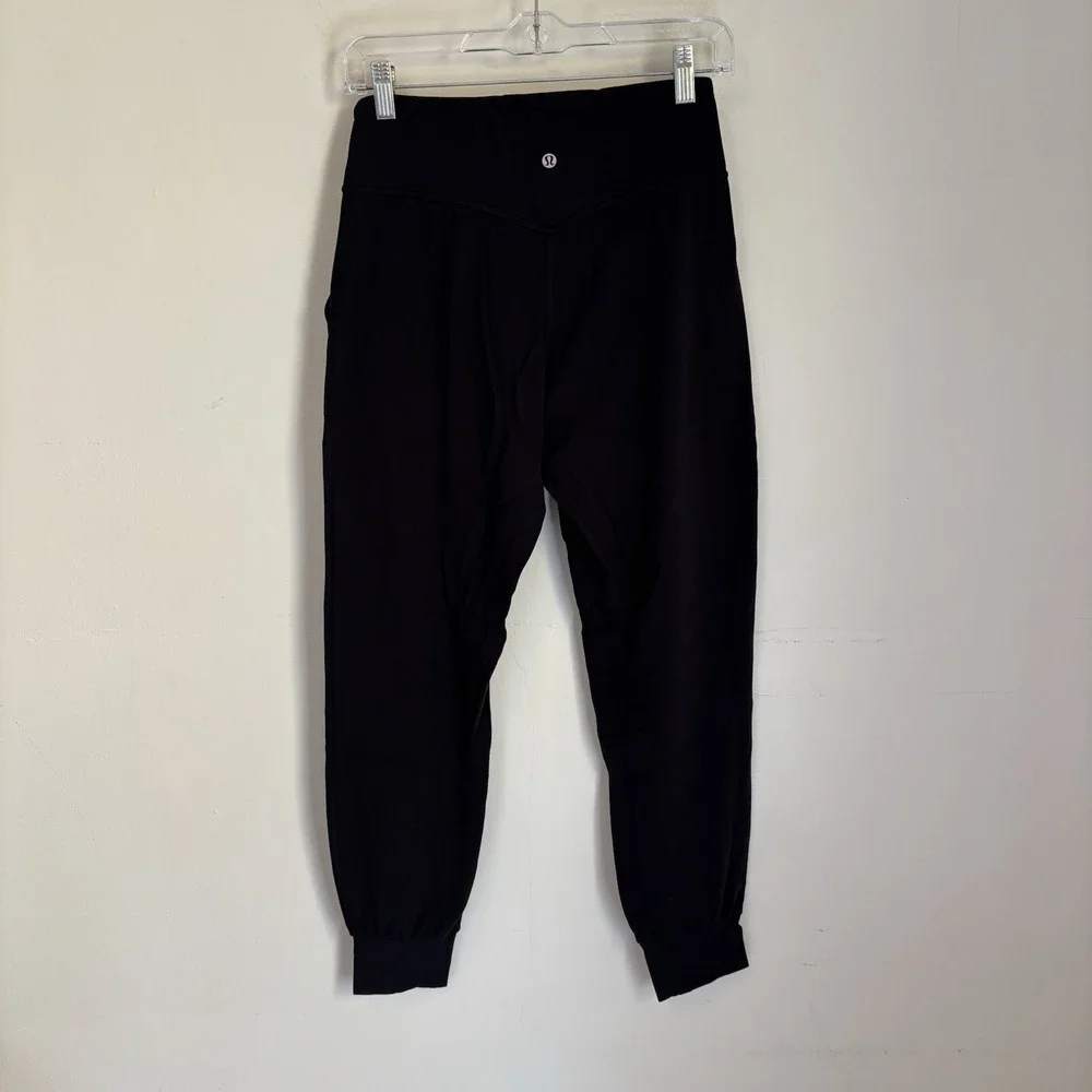 Lululemon‎ Align Jogger Nulu High Rise Pockets Size 6 Black